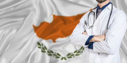 Chipre national health system. Chipre health and medical insurance concept