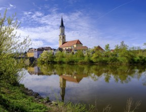 Parish Church of St John the Baptist, Vils, Vilshofen an der Donau, Lower Bavaria, Bavaria, Germany