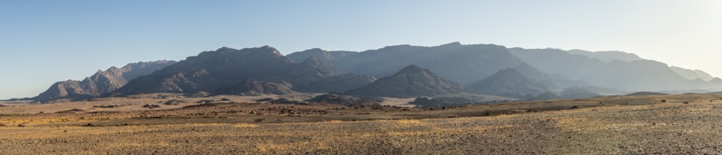 Arid landscape near the Brandberg, Damaraland, Namibia