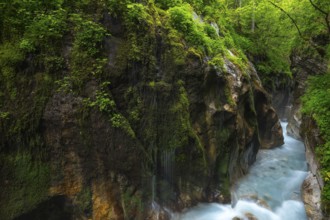 Magical Wimbach Gorge in Ramsau in Berchtesgadener Land