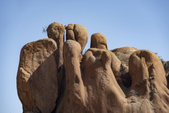 Rock formation, Pontok Mountains, Great Spitzkoppe, Spitzkoppe, Great Spitzkoppe Nature Reserve,