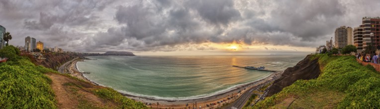 Coast, Panorama, Lima, Peru