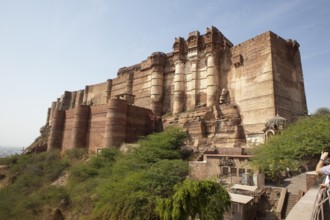Mehrangarh or Meherangarh Fort, Jodhpur, Rajasthan, India