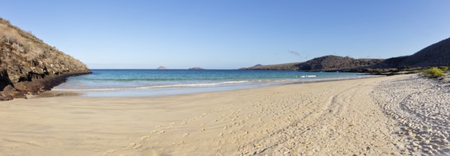 Beach, bay, Cormorant Point, Galapagos, Ecuador
