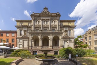 Prinzenpalais, exterior view with ornate façade. Karlsruhe, Baden-Württemberg, Germany