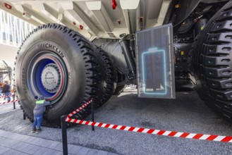 Liebherr T 264, battery-electric and autonomous mining truck, designed for a payload of 240 tonnes.