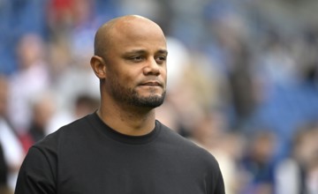 Coach Vincent Kompany FC Bayern Munich FCB Portrait PreZero Arena, Sinsheim, Baden-Württemberg,
