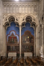 Interior, Chapel, St Nicholas and St Thomas Becket, Chapelle Saint Nicholas et Saint Thomas Becket,