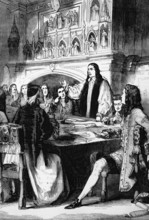 The Congress of Utrecht, which established the Treaty of Utrecht in March and April 1713 and helped