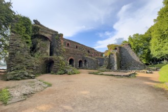 Ruins of the imperial palace of Emperor Frederick I Barbarossa, built in the Middle Ages around