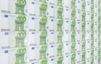 100 euro banknotes, 100 euros