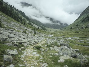 Historical sower's path along which Holocaust survivors travelled from Austria to Italy in 1947 in