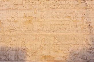 Relief, Chnum Temple of Esna, Egypt