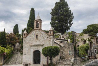 Picturesque mountain village, St. Paul de Vence, Provence Alpes Côte d'Azur, South of France,