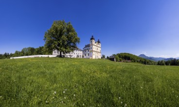 Maria Plain pilgrimage church, baroque church, Bergheim near Salzburg, Flachgau, Salzburger Land,