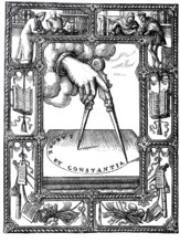 The printer's mark of Plantin, Christophe Plantin, Christoffel Plantijn, Christophorus Plantinus (c