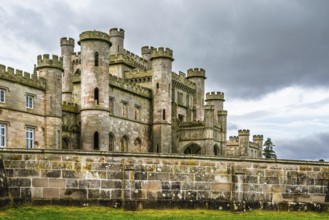 Ruins of Lowther Castle and Gardens, Lowther, Cumbria, England, United Kingdom