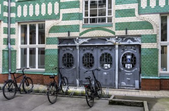 Old town house, historic residential and commercial building in Berlin Mitte, Klosterstraße,