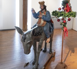 Baroque palm donkey, around 1700, Museum im Kornhaus, Hauptstr. 40, Bad forest lake,