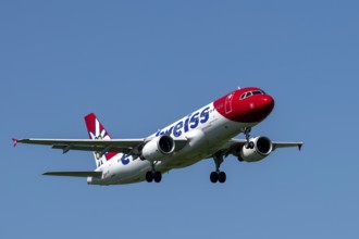 Aircraft Edelweiss Air, HB-IHY, Airbus A320-200