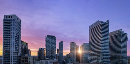 Toronto condominiums in a trendy middle and upper class district near Yonge and Eglinton midtown