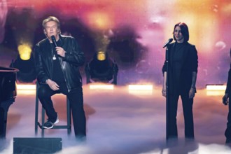 Howard Carpendale with the song Ungesagtes at the Beatrice Egli Show in Studio Berlin Adlershof on
