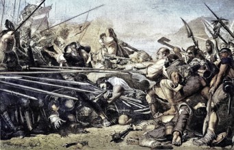 Battle of Sempach, Conflict between the Habsburgs and the Swiss during the Swiss Habsburg War,