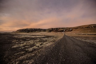 Ring Road, Mountains, Southern Iceland, Sunset, Winter, Cold, Iceland* Ring Road, Mountain Range,