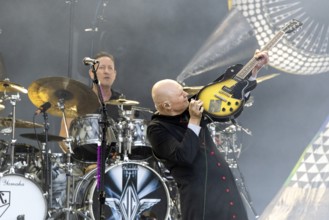Billy Corgan, singer, guitarist, The Smashing Pumpkins, rock band, USA, The Aghori Tour 2025, open