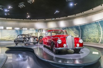 Mercedes-Benz 300 from 1952: The Mercedes-Benz Museum in Stuttgart presents a journey through the