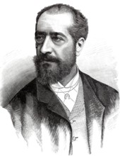 Henry de Pene (1830-1888) was a French journalist and novelist, Historical, digitally restored