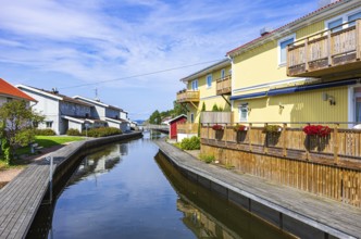 Maritime living and harbour ambience in the village of Henan on Orust, Bohuslän, Västra Götalands