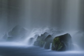 Llanos de Cortez waterfall, an oasis in the tropical dry forest of Guanacaste