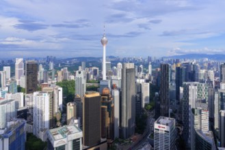 Kuala Lumpur city skyline, Malaysia, Asia