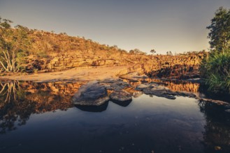 Bell Gorge, The Kimberleys, sunrise in the outback, Gibb River Road, Australia