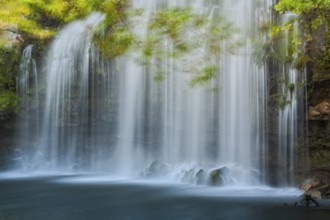 The Llanos de Cortez waterfall in Costa Rica's Guanacaste province is a surprisingly well-kept