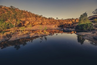 Bell Gorge, The Kimberleys, sunrise in the outback, Gibb River Road, Australia