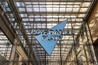 Shopping arcades at Potsdamer Platz, Berlin, Germany
