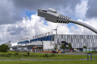 The Google Datacenter, data centre in Eemshaven, on over 44 hectares, is being expanded, powered by