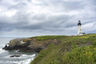 Yaquina Lighthouse, Newport, Oregon, USA, North America
