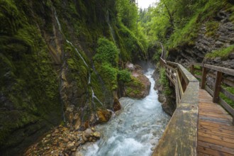Magical Wimbach Gorge in Ramsau in Berchtesgadener Land