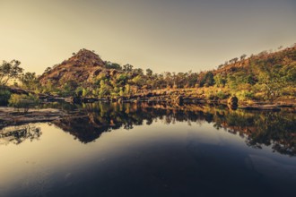 Bell Gorge, The Kimberleys, sunrise in the outback, Gibb River Road, Australia