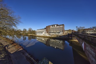 Langwied Foundation, nursing home, modern architecture, concrete architecture, Saar River,