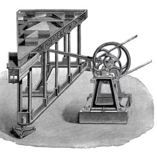 Milling plant, mill, stone separating machine for grain by Boerde & Company, digitally improved