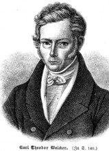 Karl Theodor Georg Philipp Welcker, jurist and politician, member of the Frankfurt National