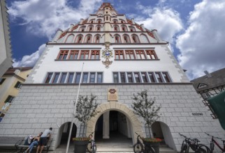 Historic town hall, built in 1426, Hauptstr. 49, Bad forest lake, Baden-Württemberg, Germany