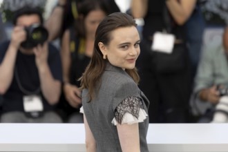 Cannes, France - 15.5.2024: Lena Urzendowsky during the photocall for SOUND OF FALLING at the 78th