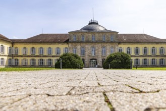 Hohenheim Palace. Campus of the University of Hohenheim. Stuttgart, Baden-Württemberg, Germany