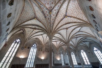 Vaults in the summer refectory, early 14th century, remodelled in the 19th century, Bebenhausen