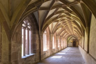 Cloister in Alpirsbach Monastery, Northern Black Forest, Baden-Württemberg, Germany
